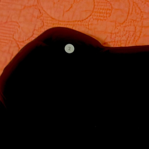 Lululemon Wonder Under Long Black Leggings Size 2 In Fantastic Condition - Picture 3 of 5